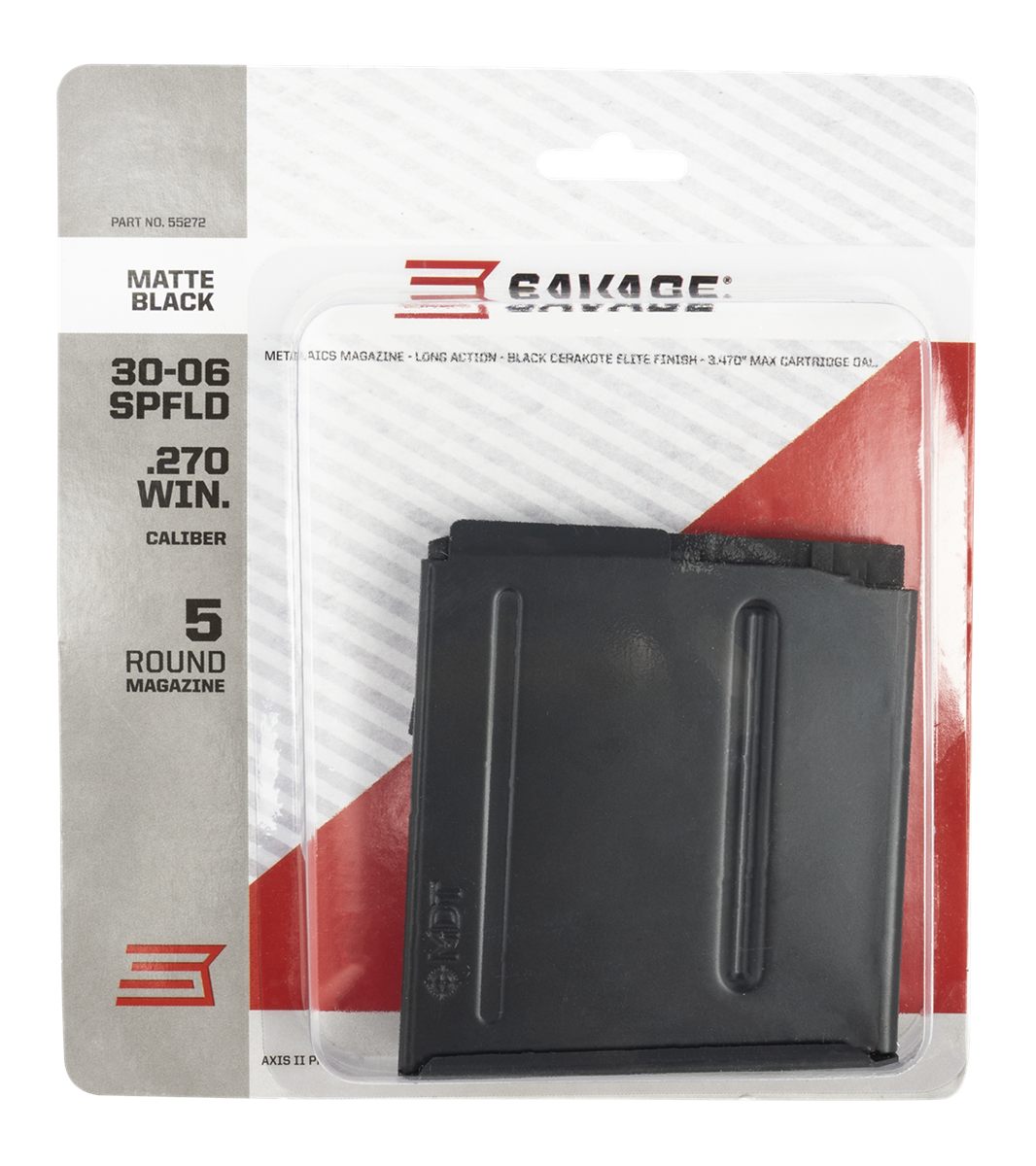 Savage Arms 55272 5rd 270 Win/30-06 Springfield Fits Axis II Precision Matt