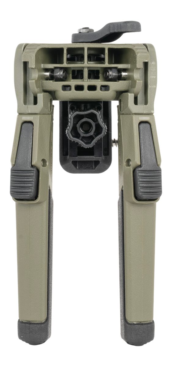 Savage Arms 56451 Sling Swivel Bipod 7.20in-10in High Green Polymer