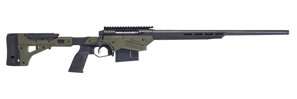 Savage Arms 57550 Axis II Precision 243 Win 10+1 22in, Matte Black Barrel/R