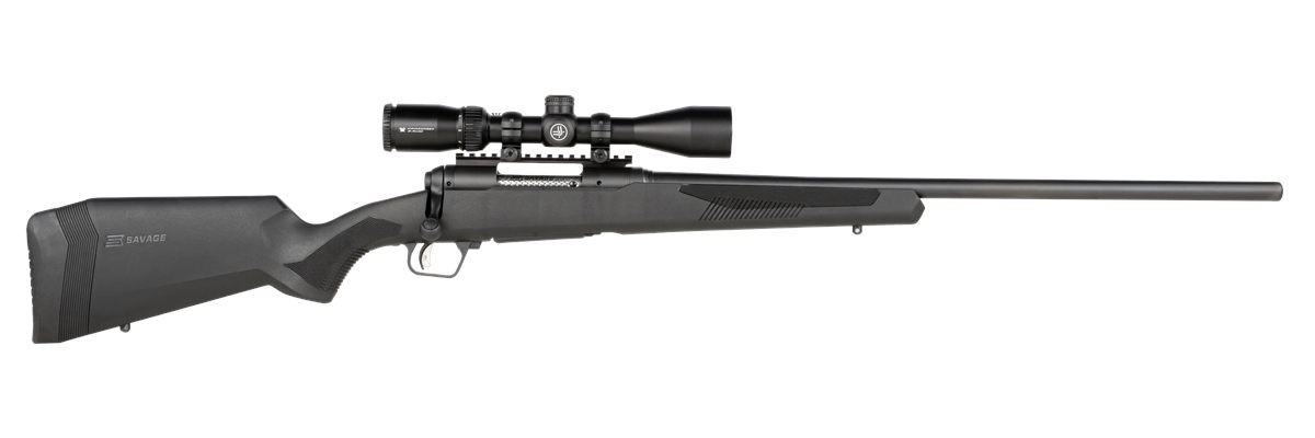 Savage Arms 57595 110 Apex Hunter XP 6.5 PRC 2+1 24in, Matte Black Metal, S