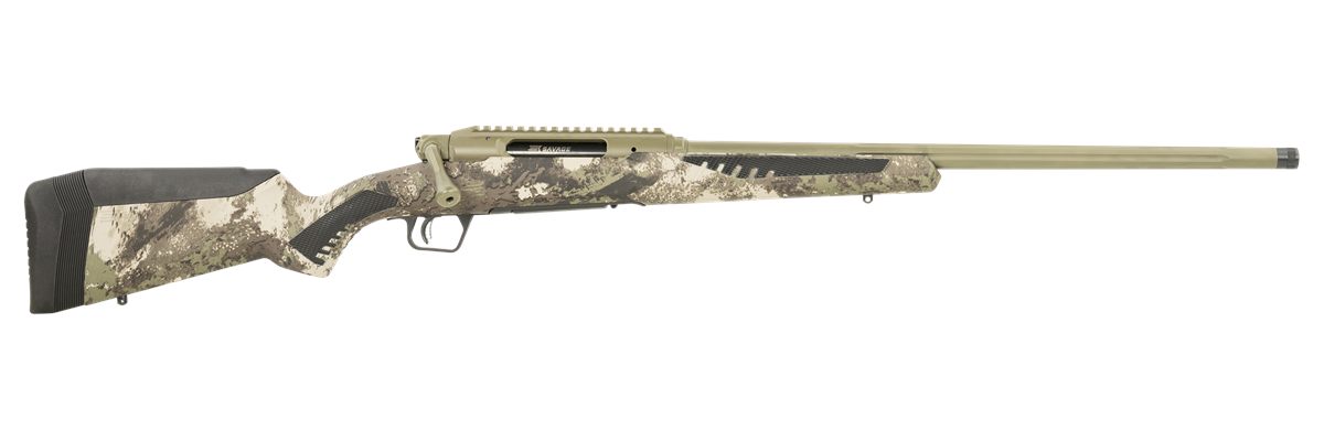 Savage Arms 58027 Impulse Big Game 300 WSM 2+1 24in Threaded, Hazel Green B