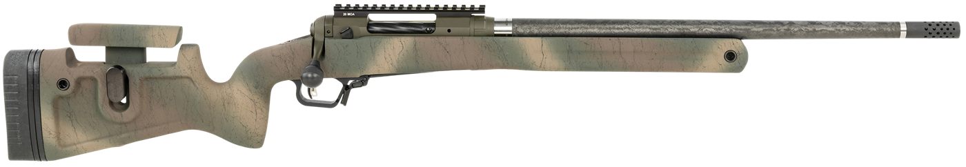 Savage Arms 58156 110 Pro Pursuit 6.5 Creedmoor 3+1 20in Olive Dark Green C view 2