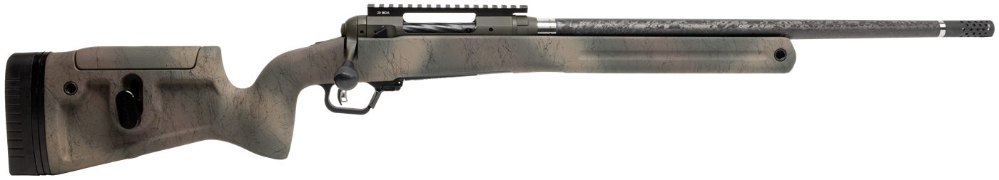 Savage Arms 58164 110 Pro Pursuit 7mm PRC 3+1 20in Olive Dark Green Cerakot view 2