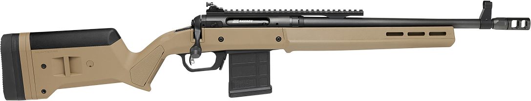 Savage Arms 58190 110 Scout Full Size 300 Blackout 10+1 16.50in Flat Dark E view 2