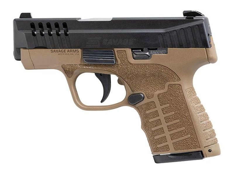 Savage Arms 67007 Stance 9mm Luger 8+1 3.20in Stainless Steel Barrel, Black view 2