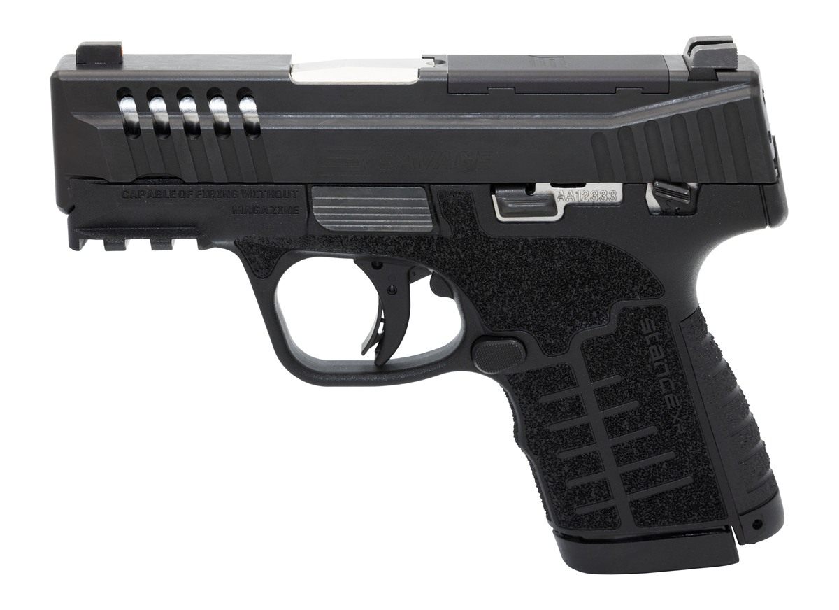 Savage Arms 67052 Stance XR 9mm 13+1 3.20in Natural Black Nitride Ported St