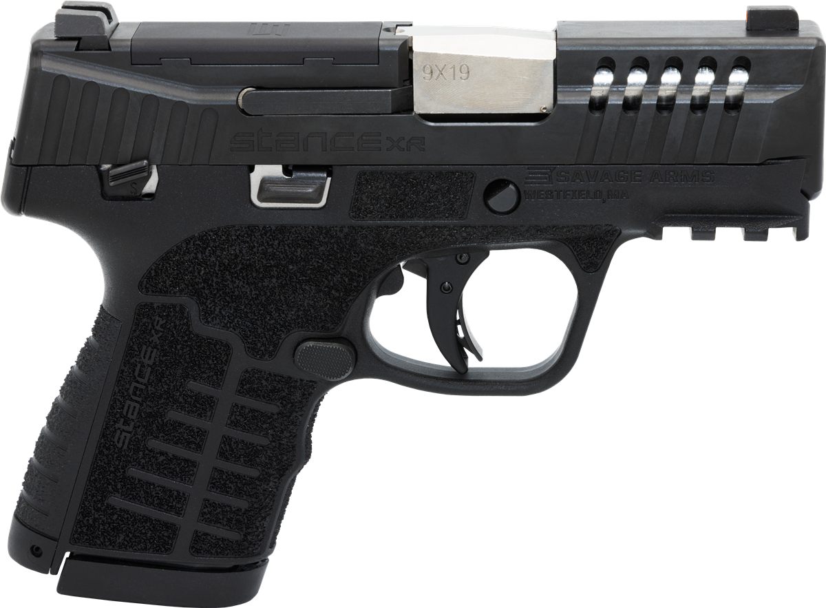 Savage Arms 67052 Stance XR 9mm 13+1 3.20in Natural Black Nitride Ported St view 2