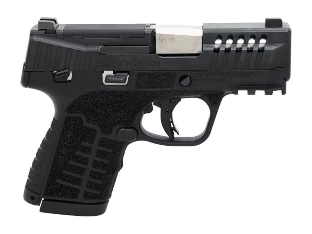 Savage Arms 67052 Stance XR 9mm 13+1 3.20in Natural Black Nitride Ported St view 3