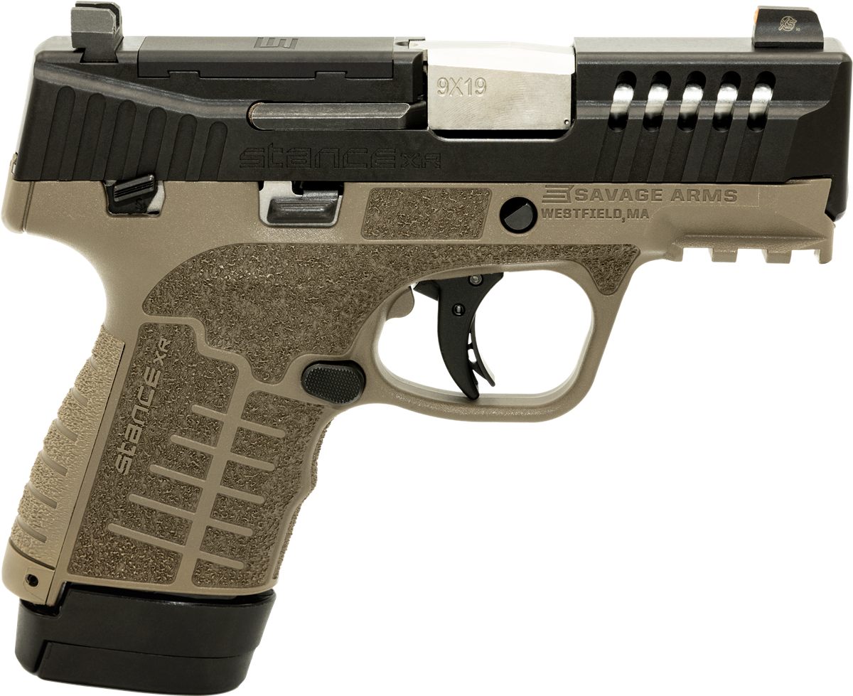 Savage Arms 67056 Stance XR 9mm 13+1 3.20in Natural Black Nitride Ported St view 2