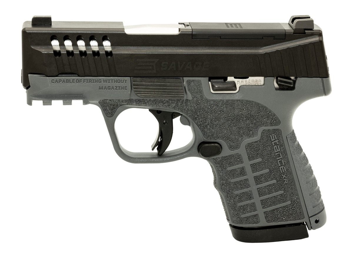 Savage Arms 67058 Stance XR 9mm 13+1 3.20in Natural Black Nitride Ported St