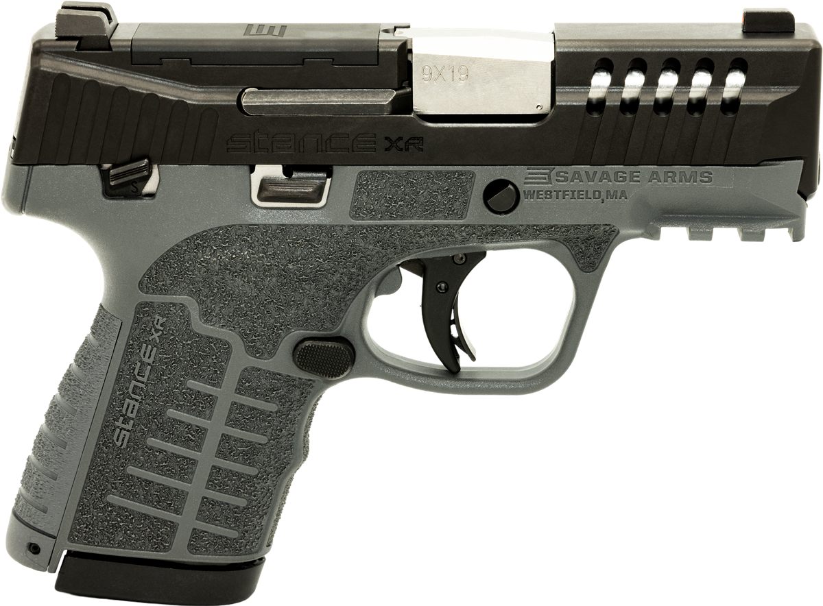 Savage Arms 67058 Stance XR 9mm 13+1 3.20in Natural Black Nitride Ported St view 2