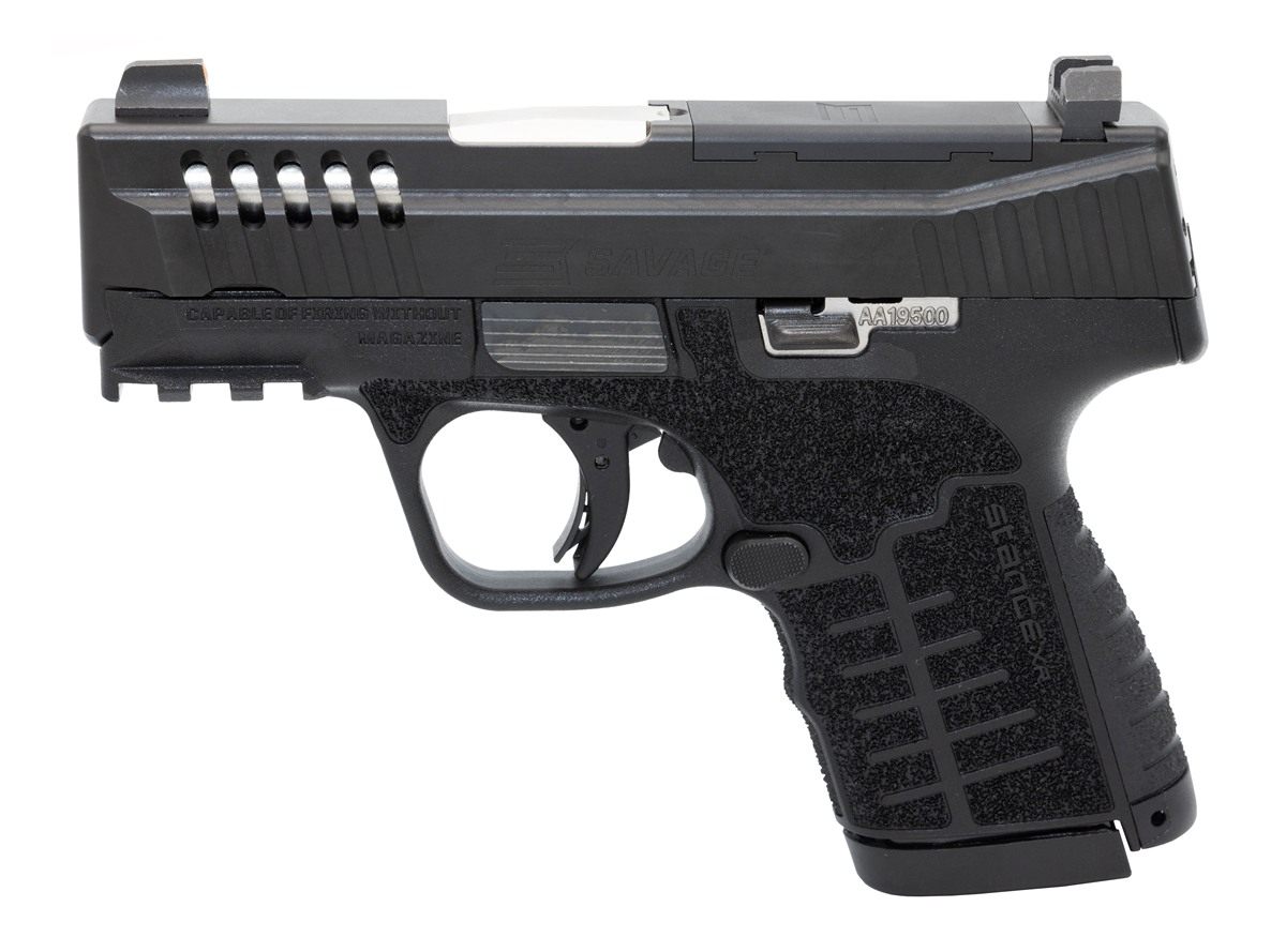 Savage Arms 67063 Stance XR 9mm 13+1 3.20in Natural Black Nitride Ported St
