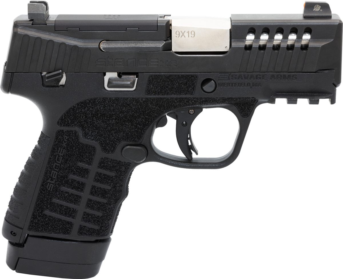 Savage Arms 67063 Stance XR 9mm 13+1 3.20in Natural Black Nitride Ported St view 2