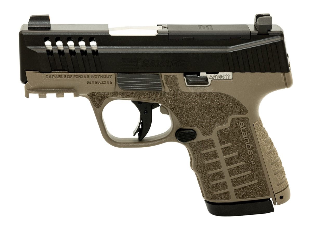 Savage Arms 67065 Stance XR 9mm 13+1 3.20in Natural Black Nitride Ported St