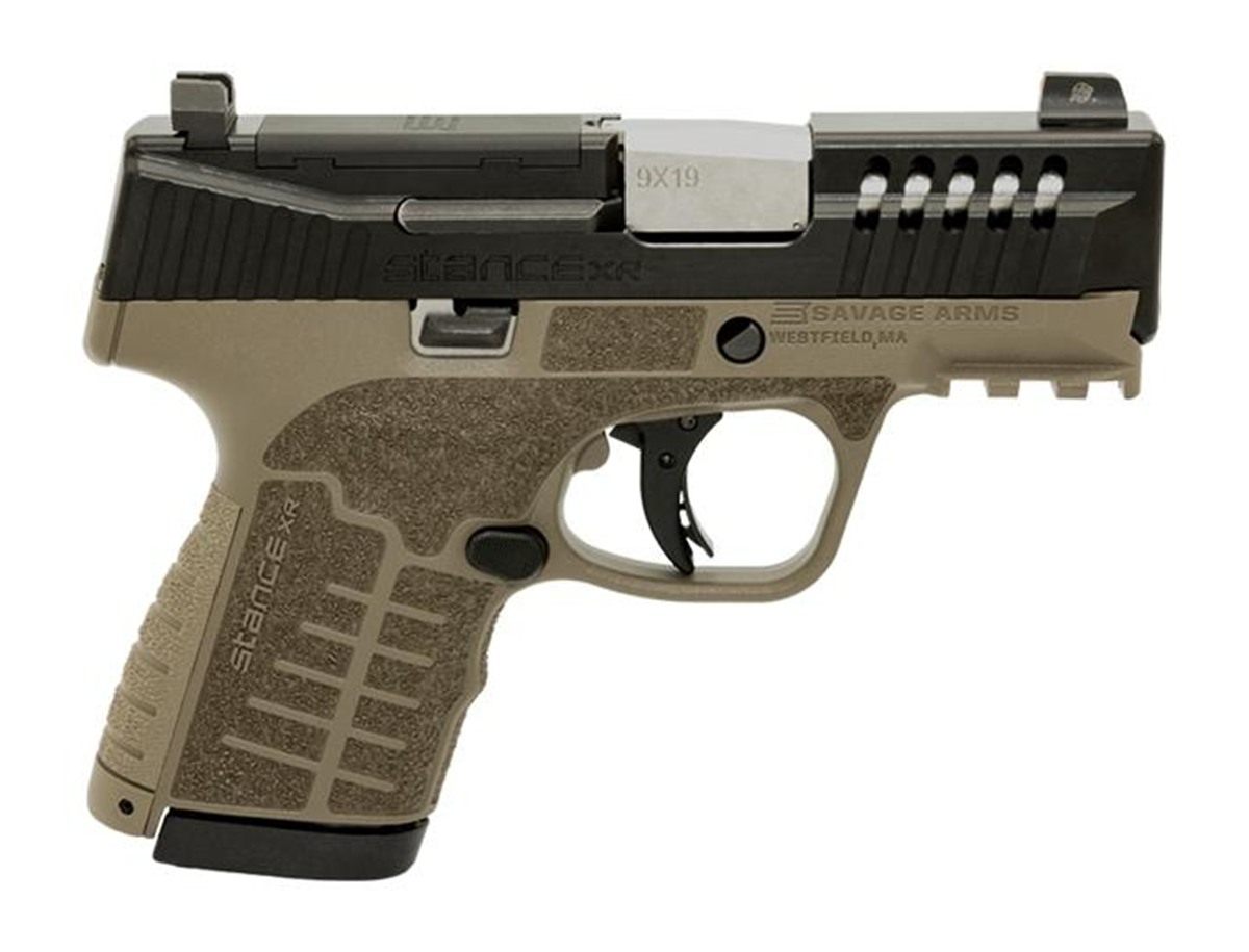 Savage Arms 67065 Stance XR 9mm 13+1 3.20in Natural Black Nitride Ported St view 2