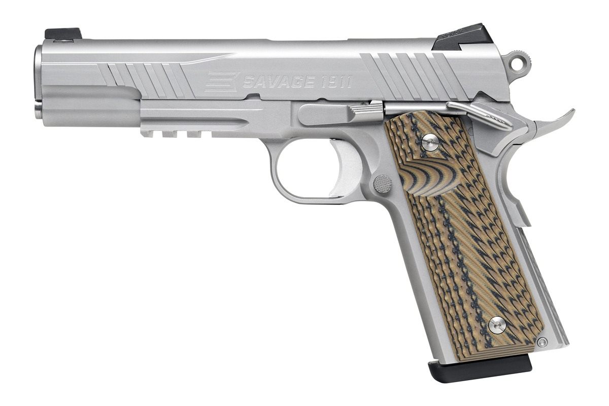 Savage Arms 1911 Gov't Style Handgun .45 Auto 8rd Magazines (1) 5in Barrel