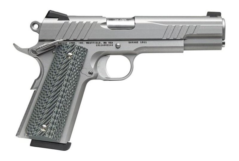 Savage Arms 67205 1911 Government 9mm Luger 10+1 5in Stainless Steel Barrel view 2