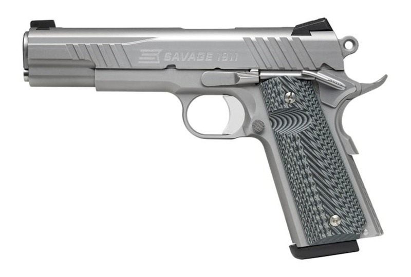 Savage Arms 67205 1911 Government 9mm Luger 10+1 5in Stainless Steel Barrel view 3