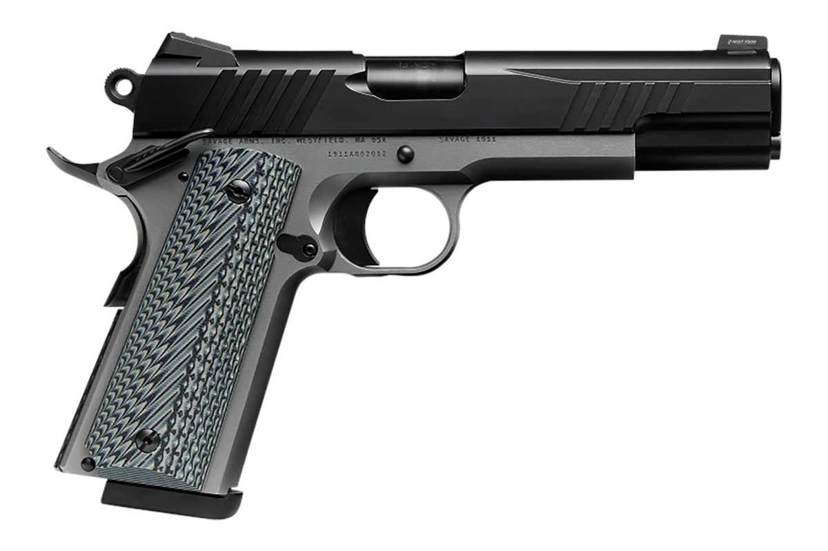 Savage Arms 67206 1911 Government 9mm Luger 10+1 5in Black Stainless Steel view 2