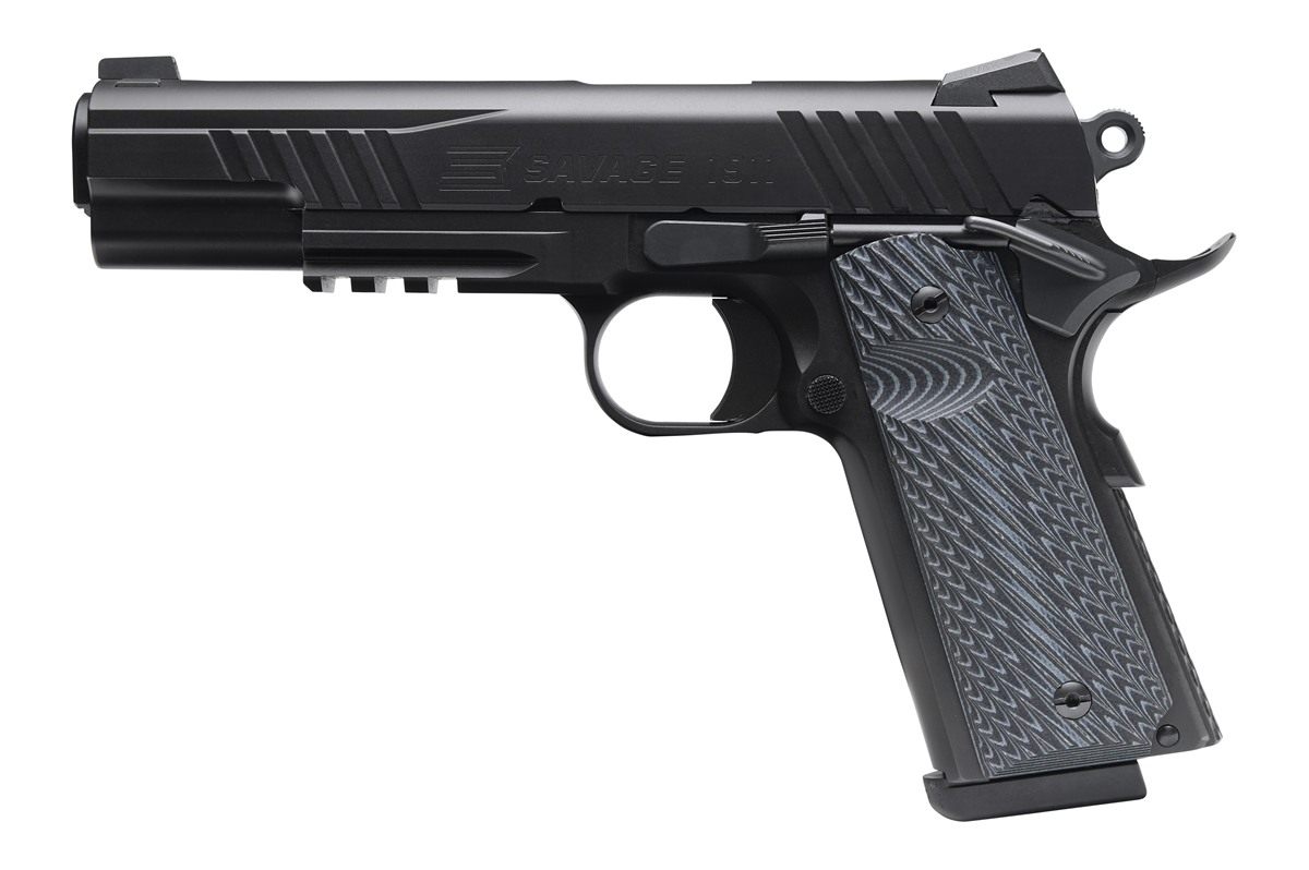 Savage Arms 1911 Gov't Style Handgun .45 Auto 8rd Magazine 5in Barrel Black