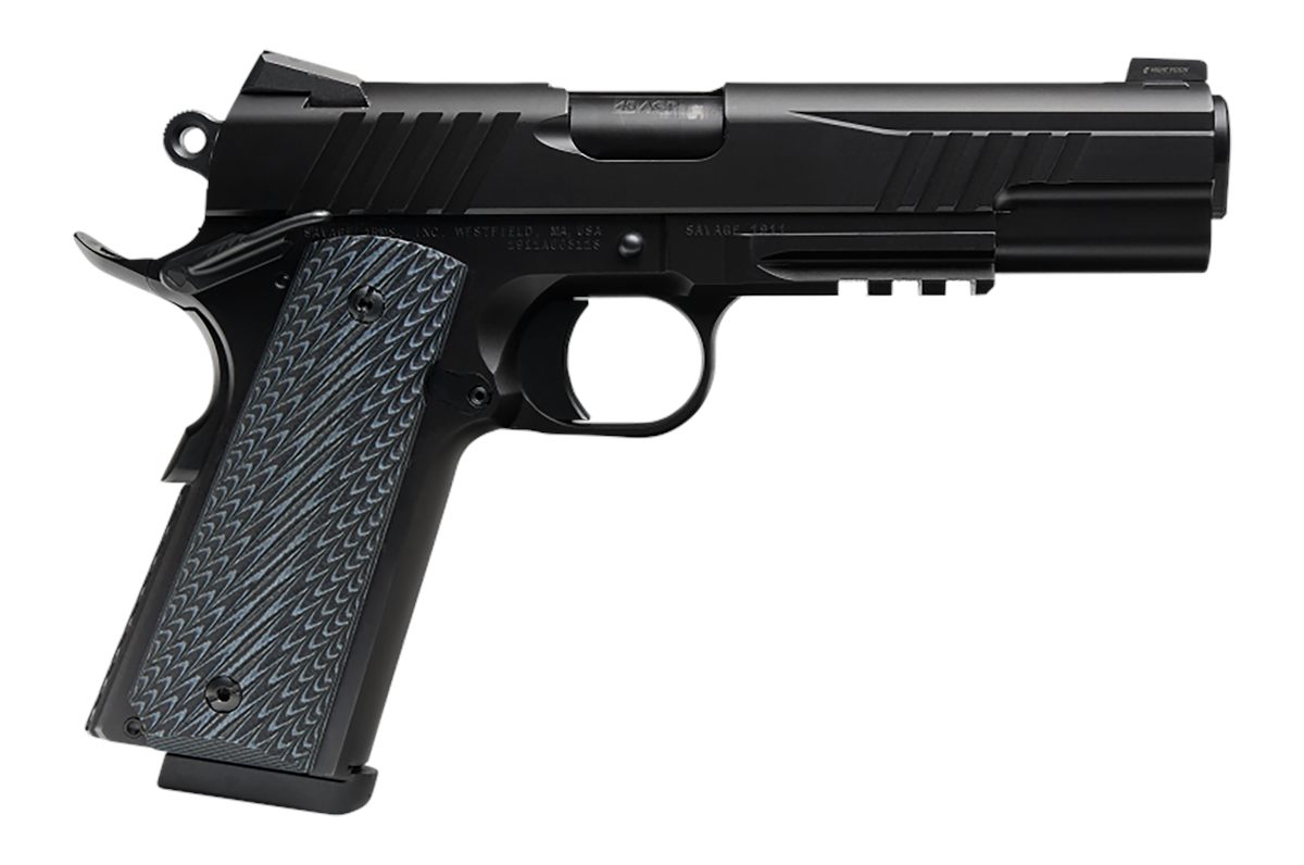 Savage Arms 67211 1911 Government 9mm Luger 10+1 5in Black Stainless Steel view 2