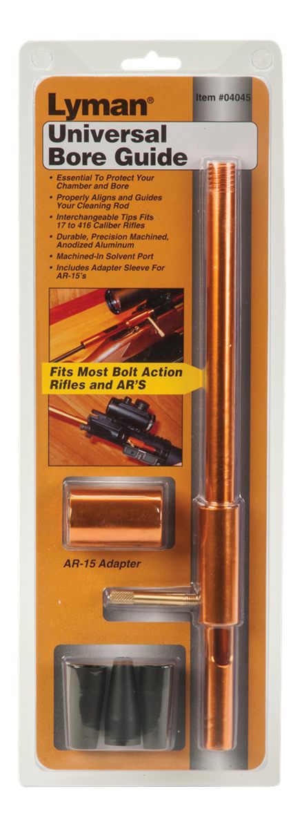 Lyman Universal Bore Guide SET Includes Adapter FOR AR Platform .17 TO .416