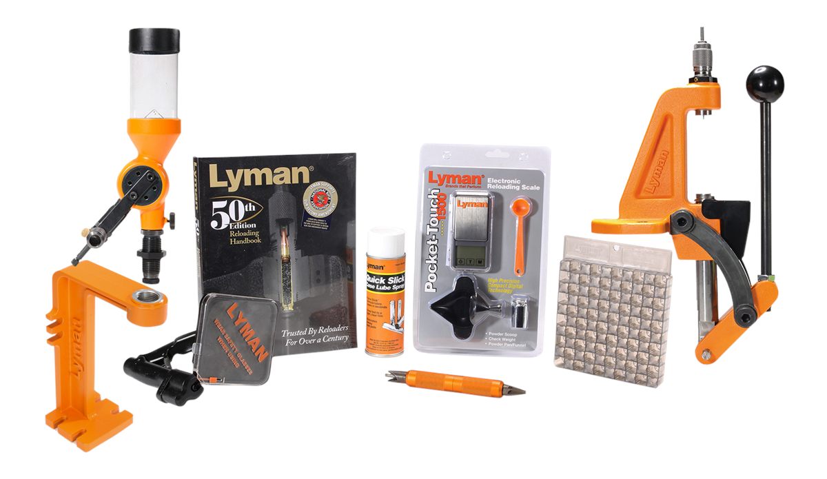 Lyman 7810350 Brass Smith Ideal Press Kit 1 Hole Cast Iron