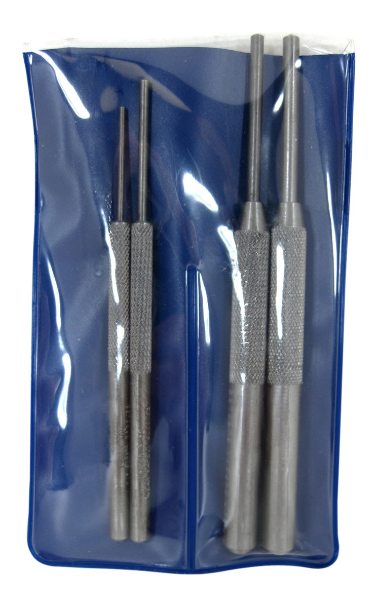 Lyman 4-Piece Roll Pin Punch Set, Steel view 2