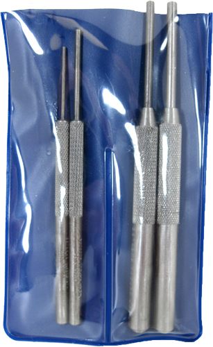 Lyman 4-Piece Roll Pin Punch Set, Steel view 3