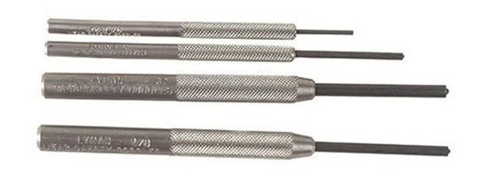 Lyman 4-Piece Roll Pin Punch Set, Steel view 4