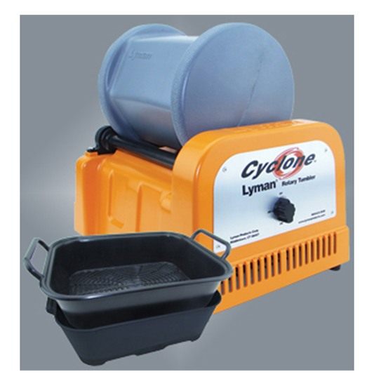 Lyman 7631550 Cyclone Rotary Tumbler Orange/Blue Multi-Caliber 1000 Cases 1 view 2