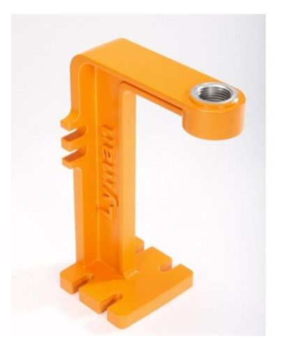 Lyman 7767788 Brass Smith Powder Measure Stand, Yellow view 2