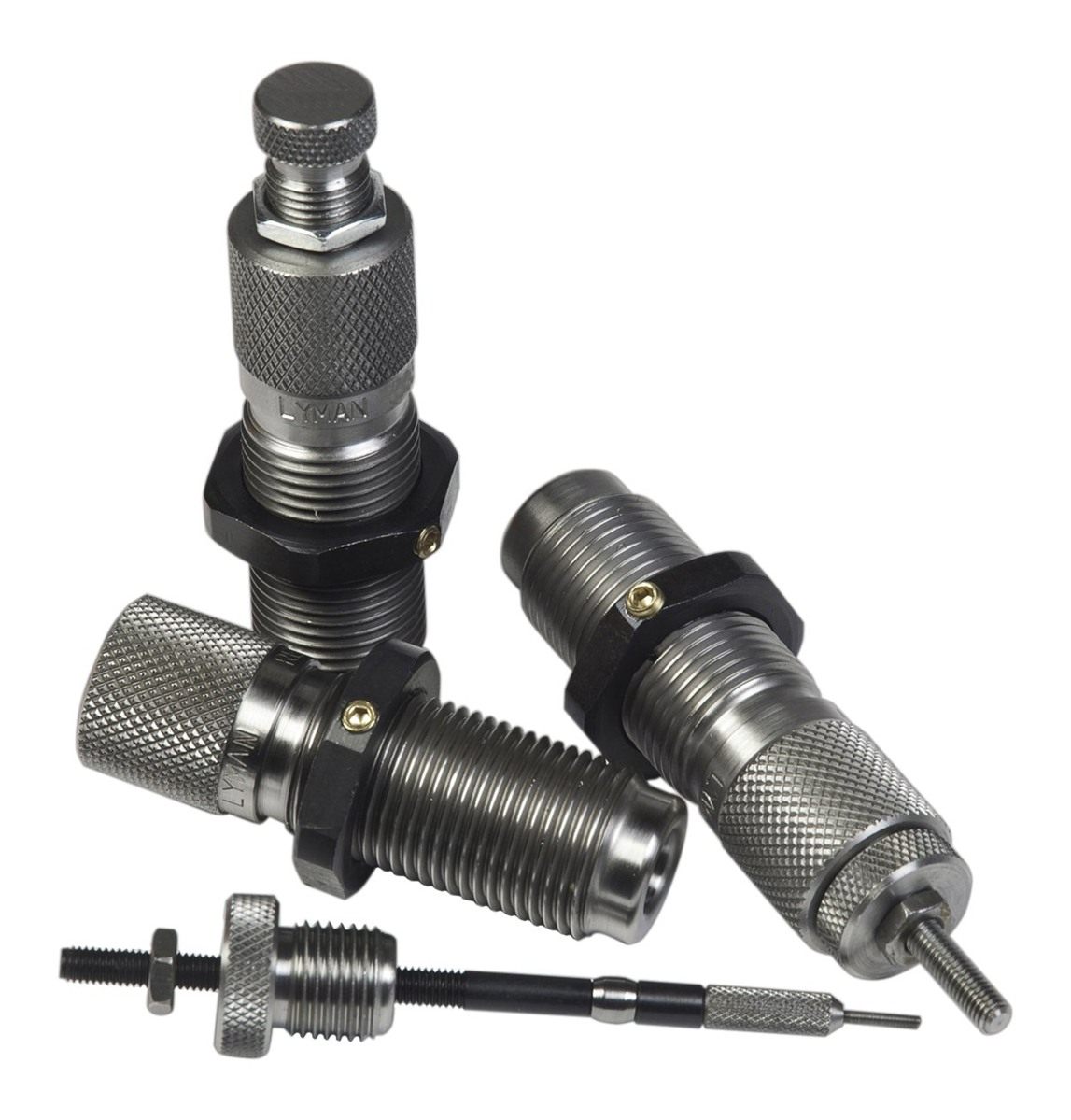 Lyman Rem Mag Carbide Deluxe Rifle 3 Die Set (7 mm) Gray