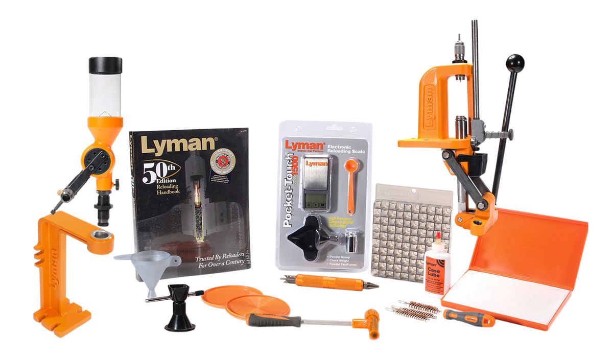 Lyman Products 7810360 Brass Smith Victory Press Reloading Kit 1 Hole Cast