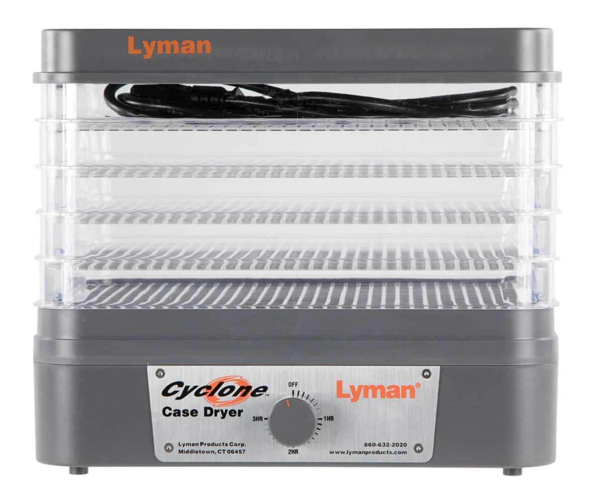 Lyman Cyclone Case Dryer Forced Heater Timer 115 VAC