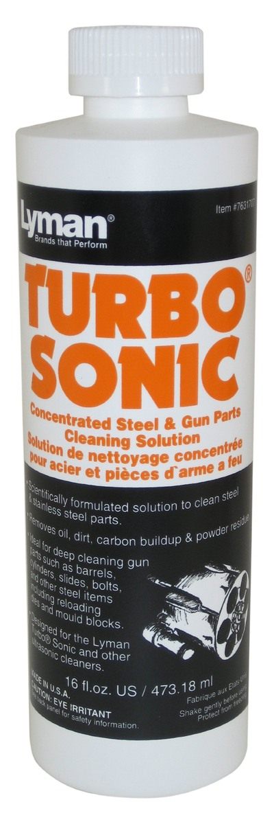 Lyman Turbo Sonic Gun Parts Cleaning Solution 16oz
