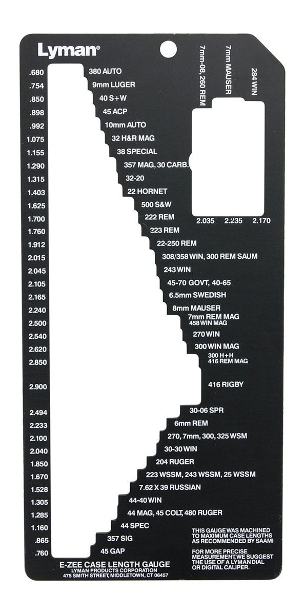 Lyman E-Zee Case Gauge