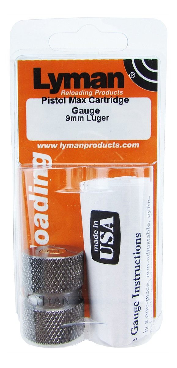 Lyman 7832330 9mm Luger Pistol Max Cartridge Gauge