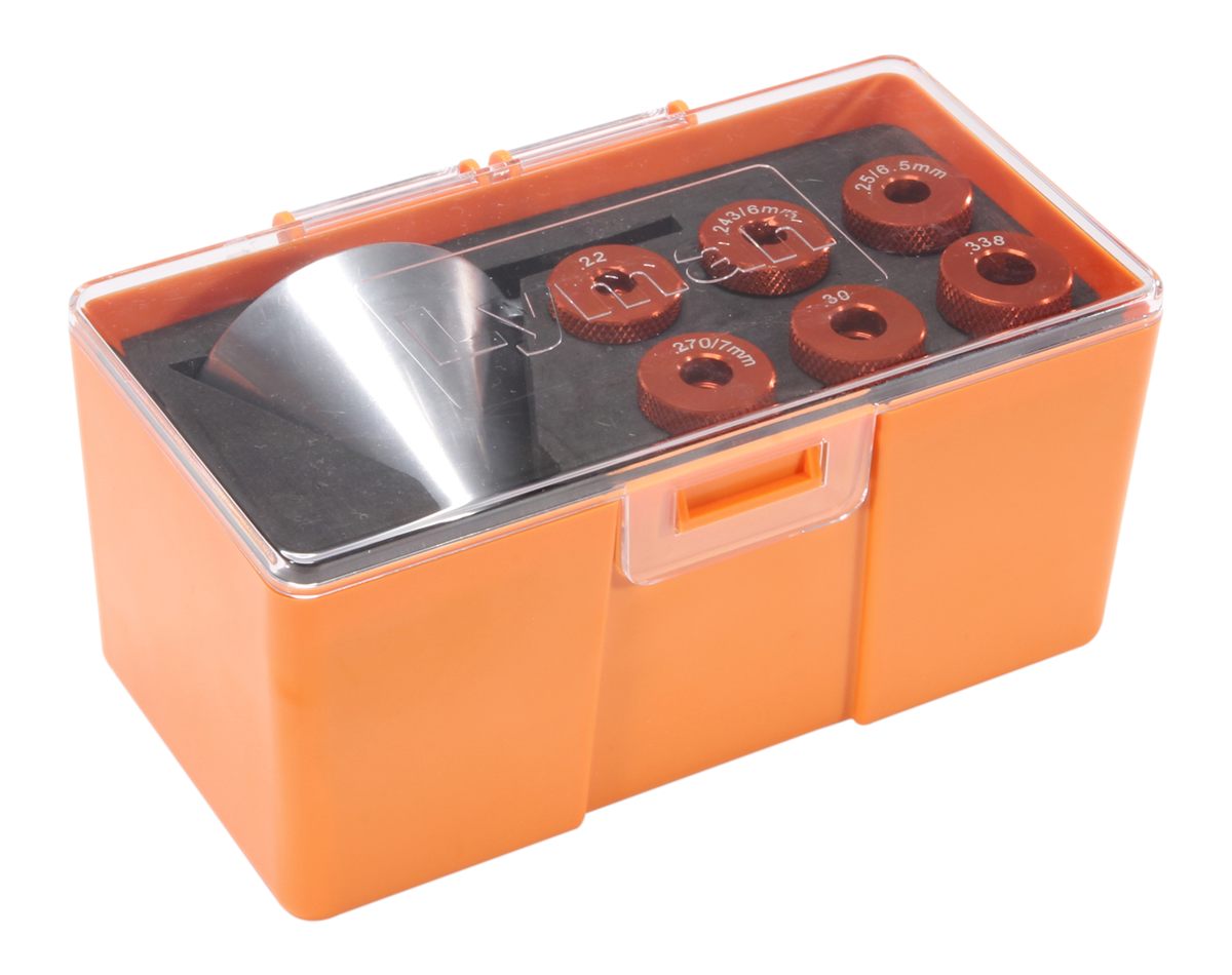 Lyman Products Brass Smith Powder Funnel System, 5, Orange
