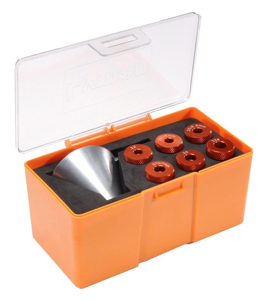 Lyman Products Brass Smith Powder Funnel System, 5, Orange view 2