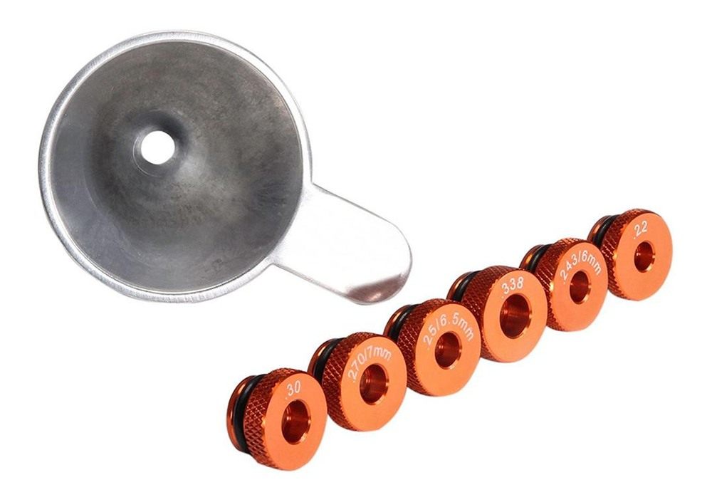 Lyman Products Brass Smith Powder Funnel System, 5, Orange view 3
