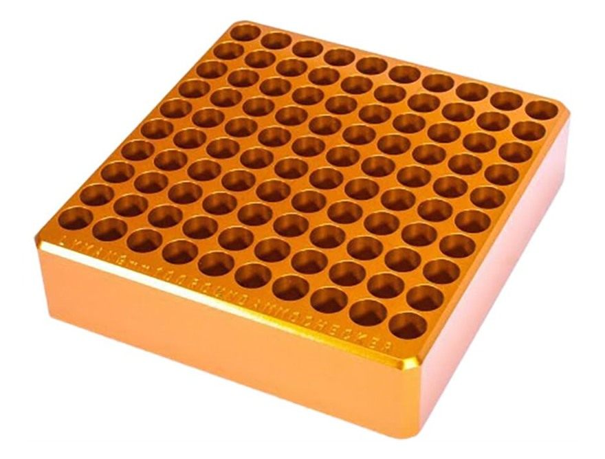 Lyman 7833036 Ammo Checker Block 100 Hole 9mm