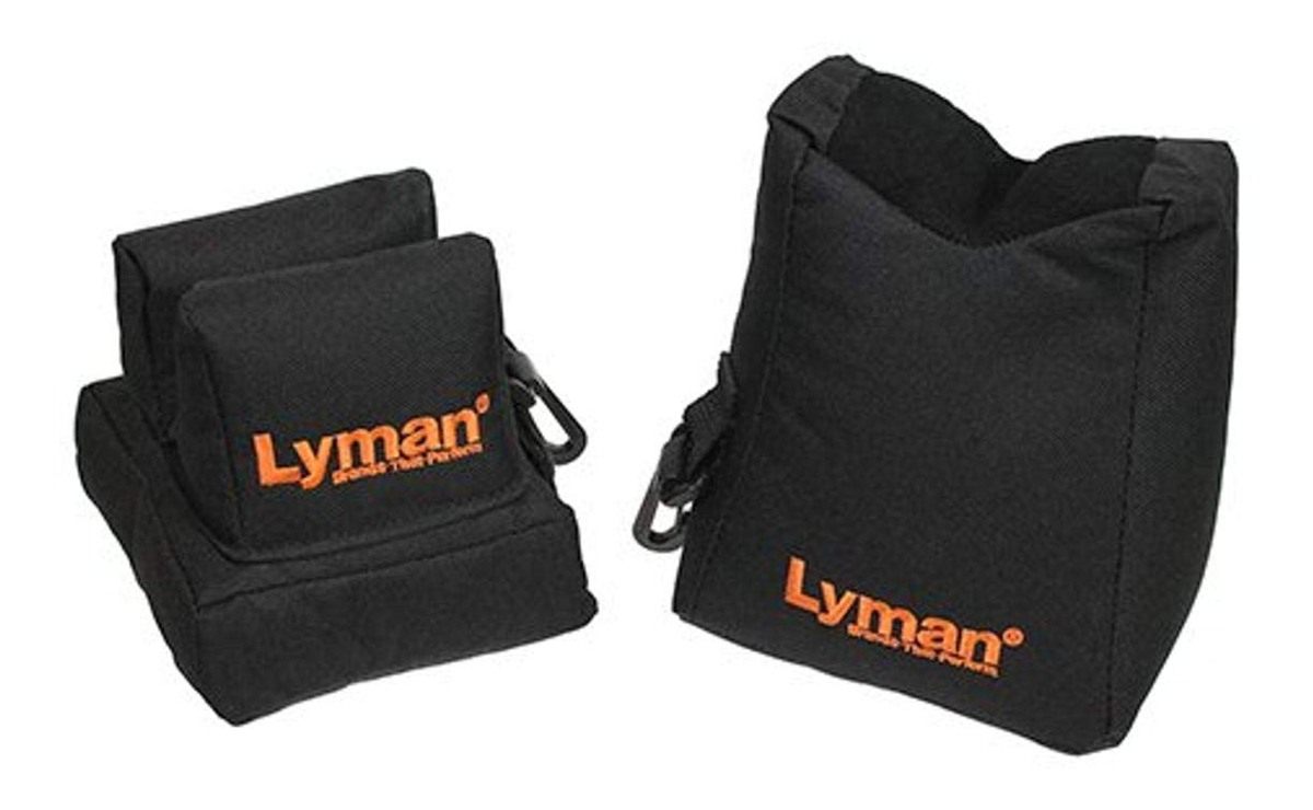 Lyman Crosshair Shooting Bag Kit Front and Rear,Black