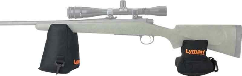 Lyman Crosshair Shooting Bag Kit Front and Rear,Black view 2