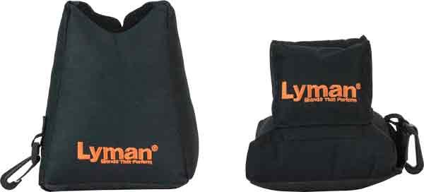 Lyman Crosshair Shooting Bag Kit Front and Rear,Black view 3