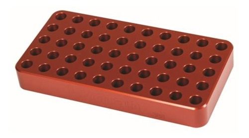 Lyman Anodized Aluminum Loading Block .388 Hole Size for Small Rifles