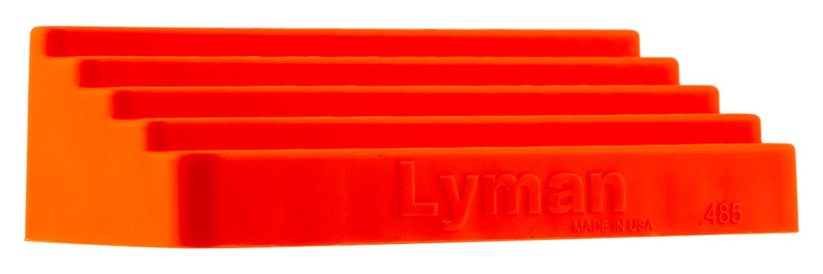 Lyman unisex adult 0.485 Bleacher Loading Blocks 485, Orange, One Size US