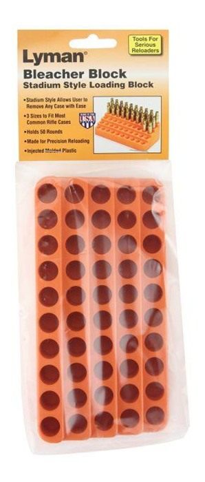 Lyman Bleacher Loading Block for Rifle .565 Hole Size - 50/rds view 4