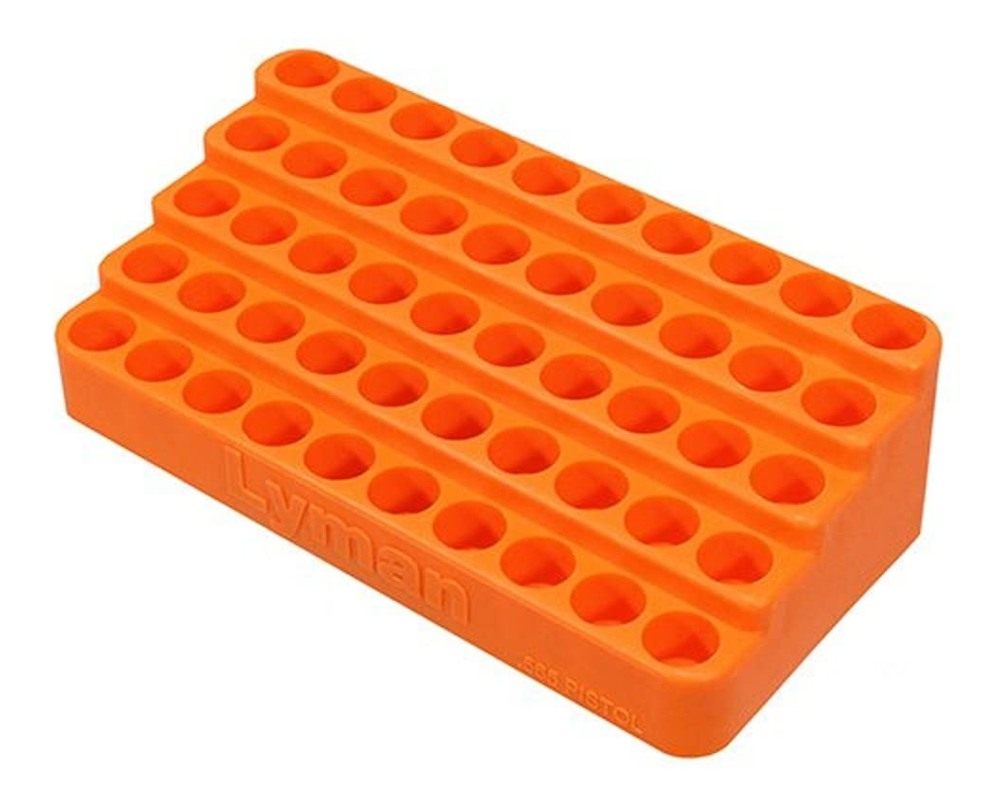 Lyman Bleacher Large Blocks for Pistol, One Size, Orange