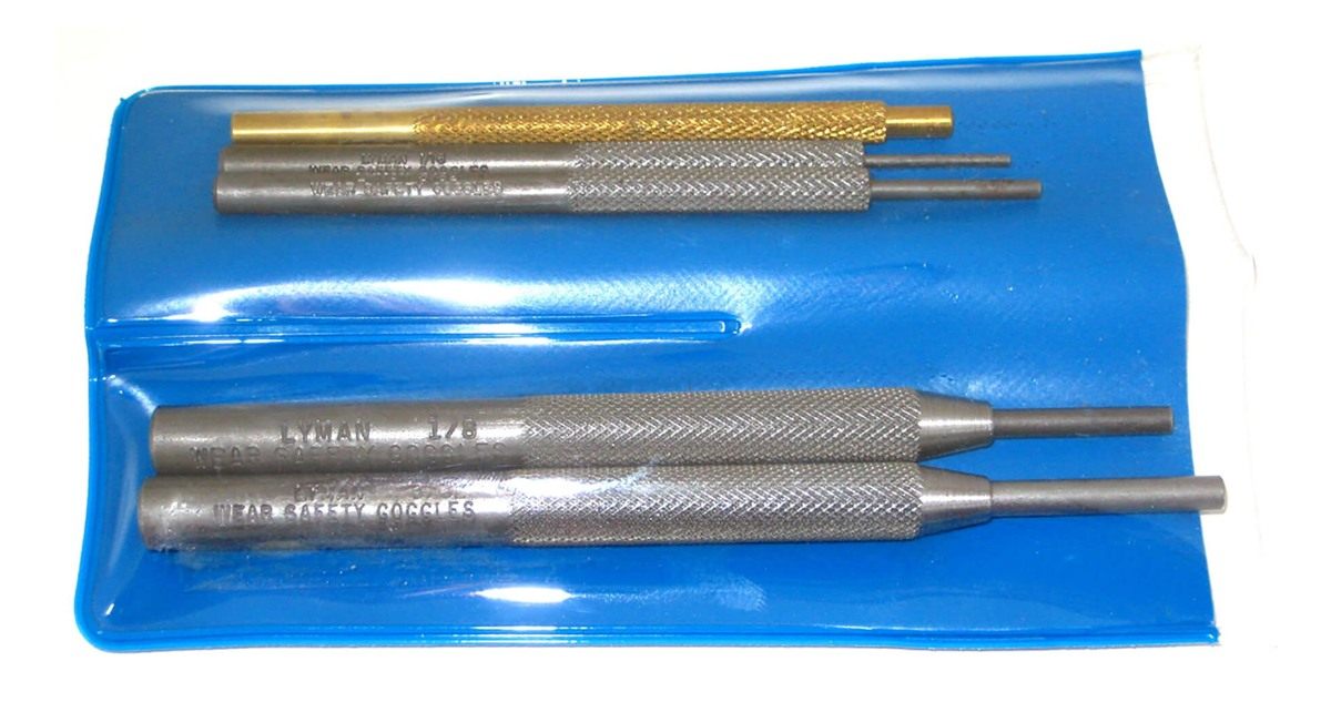 Lyman 7031271 Pistol Punch Set